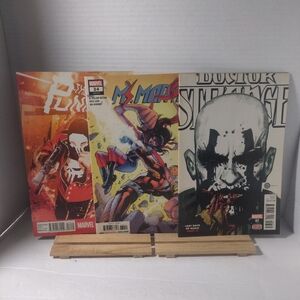 3 Marvel Comic books
